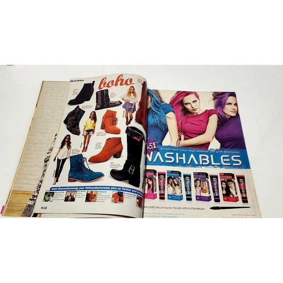 Seventeen Magazine Oct 2012 Nina Dobrev Cover Vol 71 No 71 Teen Fashion Beauty - Picture 5 of 12